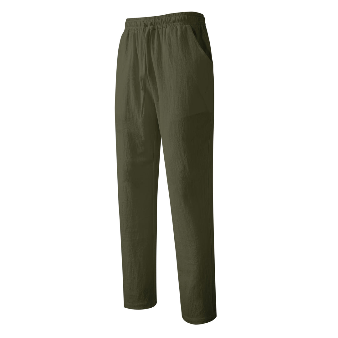 Men's elastic leisure pants with comfortable waistband Lisslune