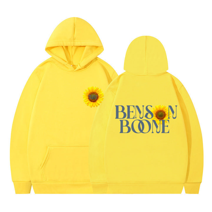 Women's hoodie with unique sunflower design and comfortable fit Lisslune