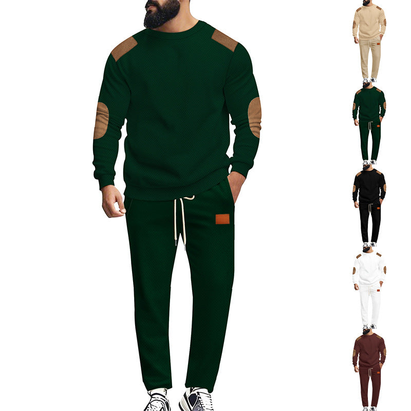 Men's stylish tracksuit set with elastic waistband and practical pockets Lisslune