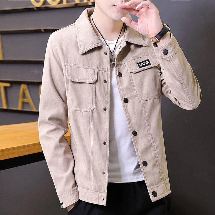Men's Casual Denim Jacket Lisslune