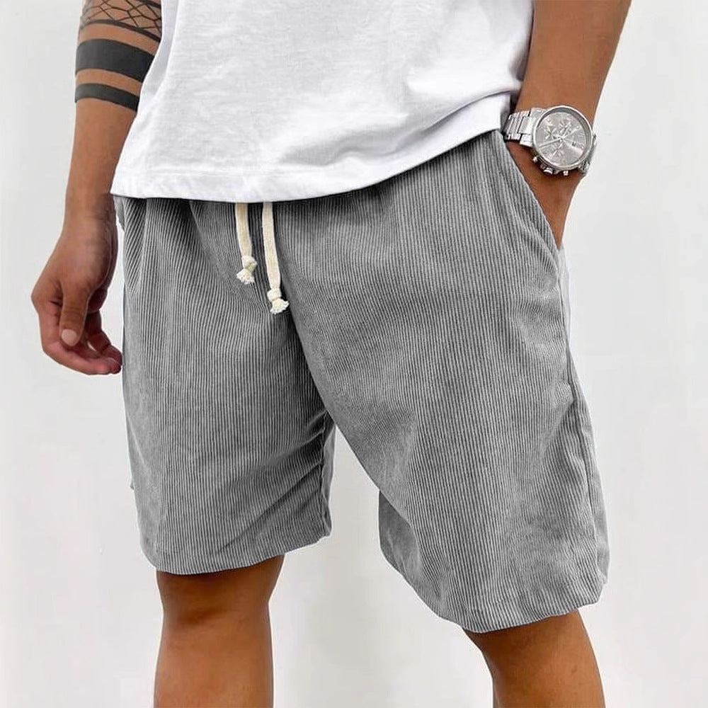 Lisslune | Men's Casual Drawstring Cord Shorts
