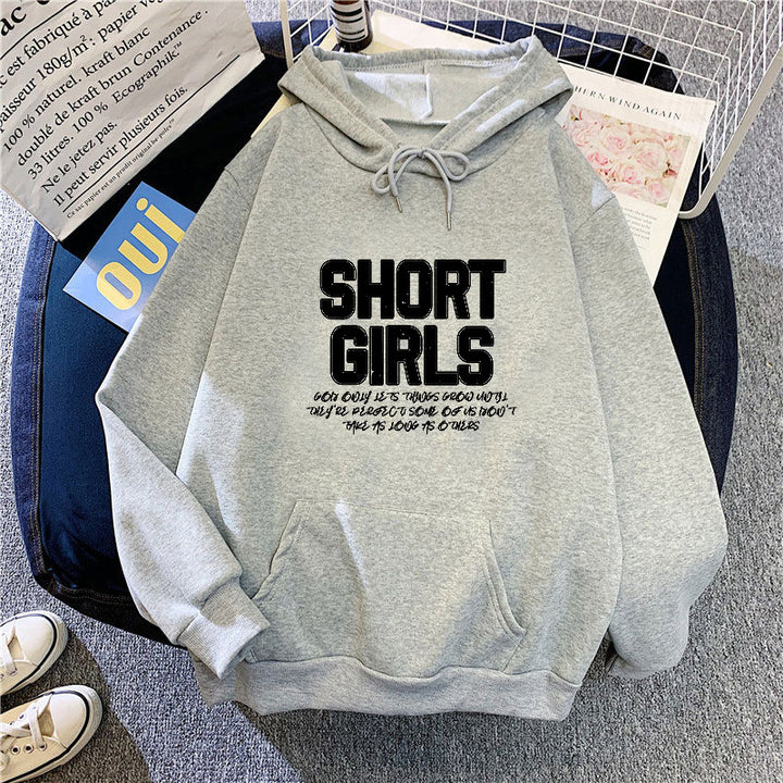 Women's hoodie with eye-catching lettering Lisslune