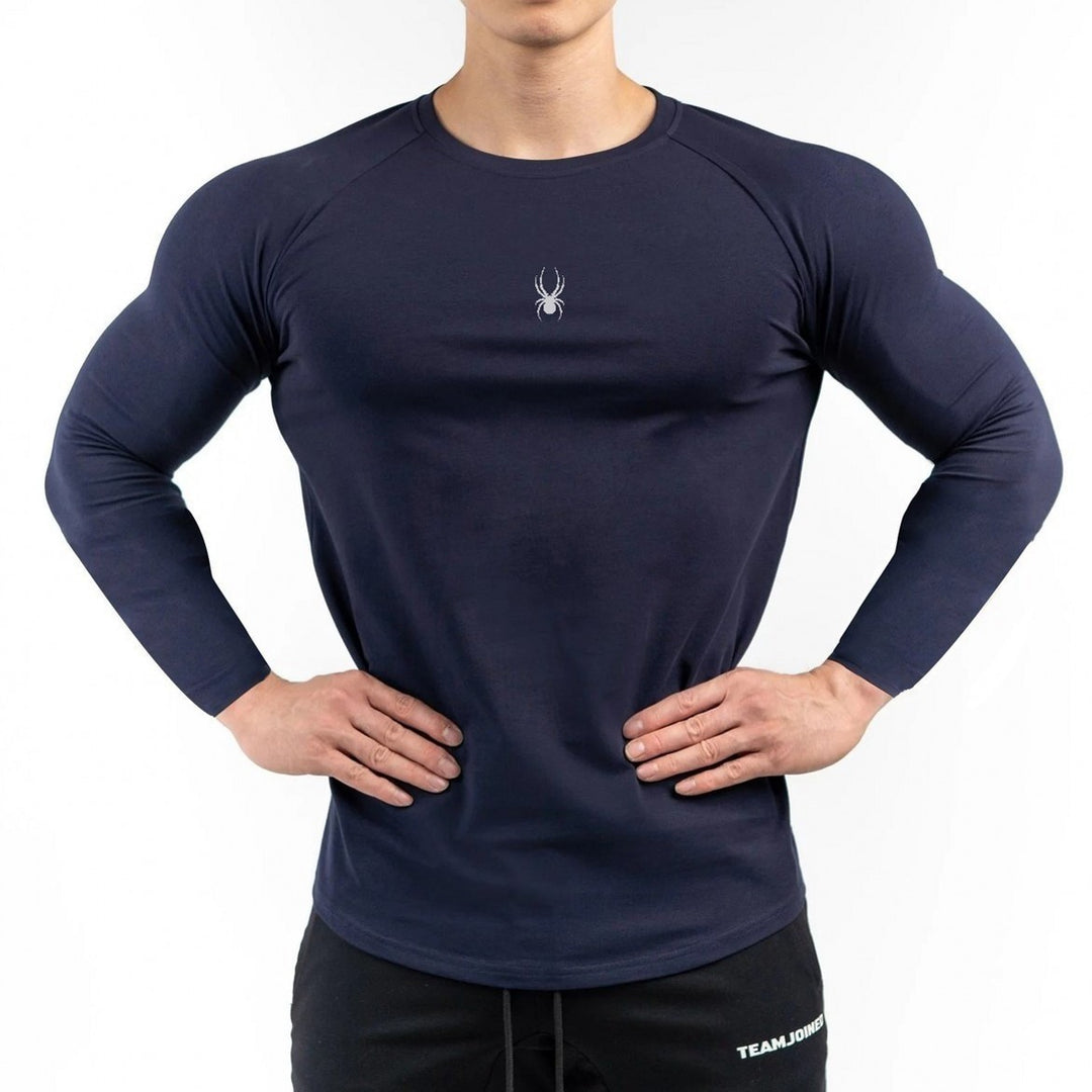 Men's compression t-shirt with innovative breathability and body-hugging fit Lisslune
