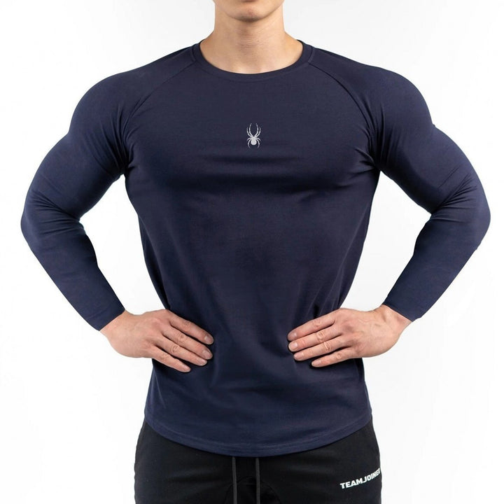 Men's compression t-shirt with innovative breathability and body-hugging fit Lisslune