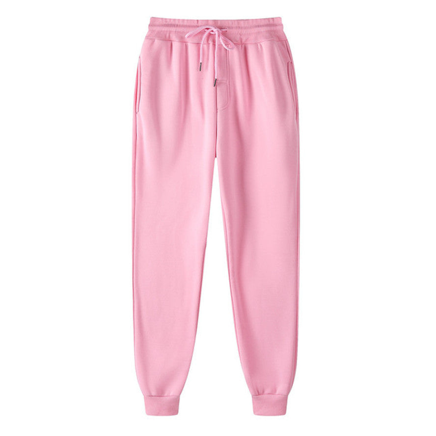 Men's sporty leisure pants with elastic waistband and practical pockets Lisslune