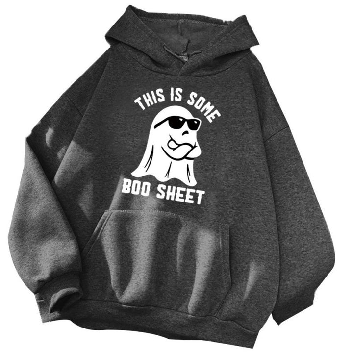 Women's hooded sweatshirt with a funny slogan and comfortable fit Lisslune