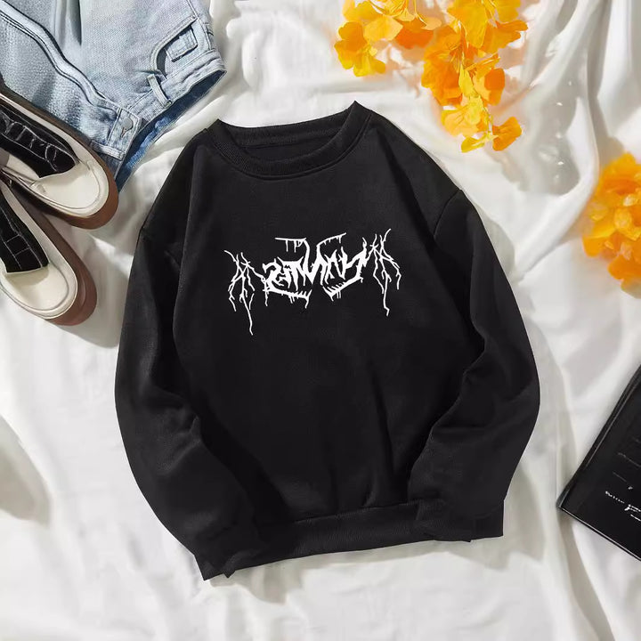 Women's casual sweatshirt with modern graphic design Lisslune