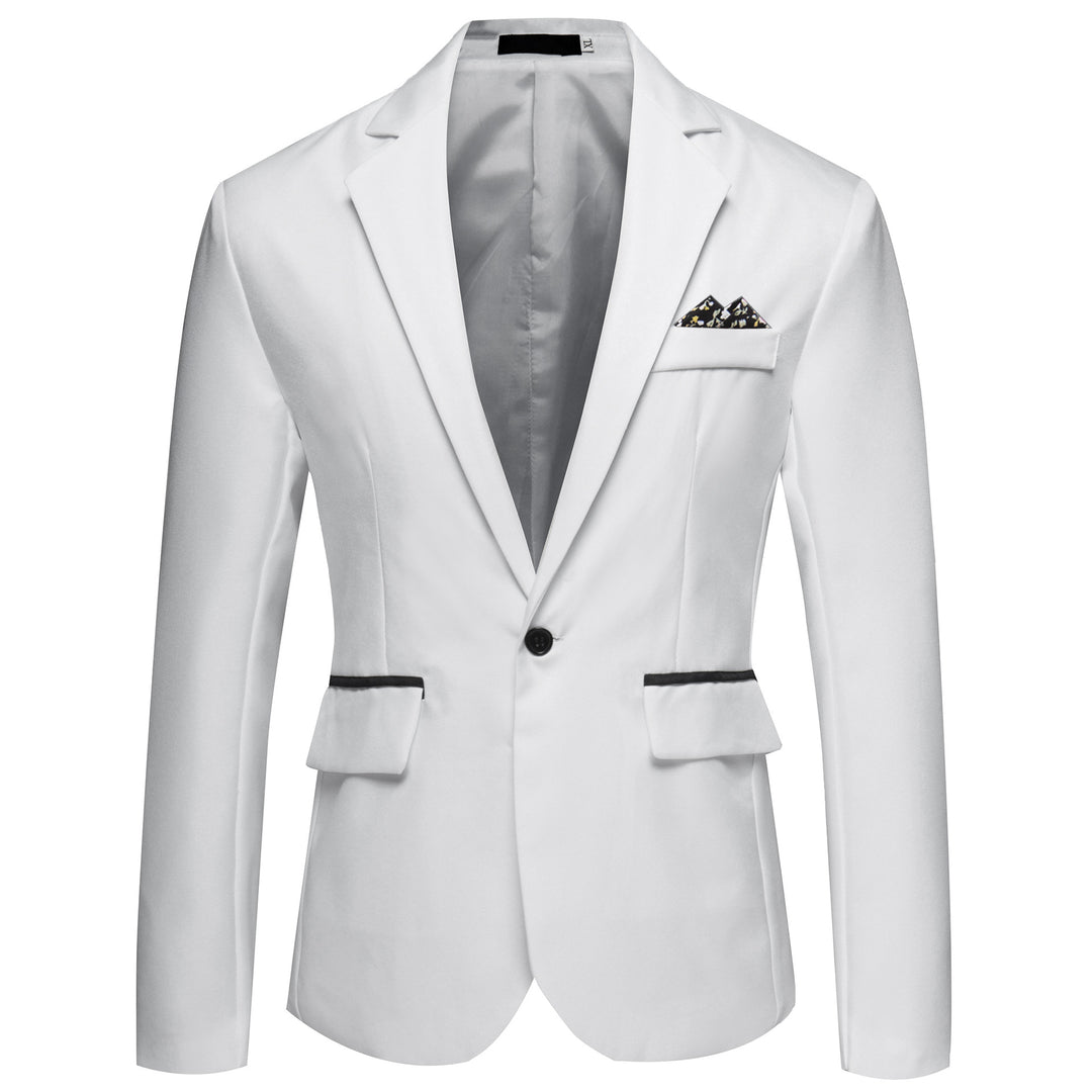 Men's fashionable and elegant suit jacket with satin finish Lisslune