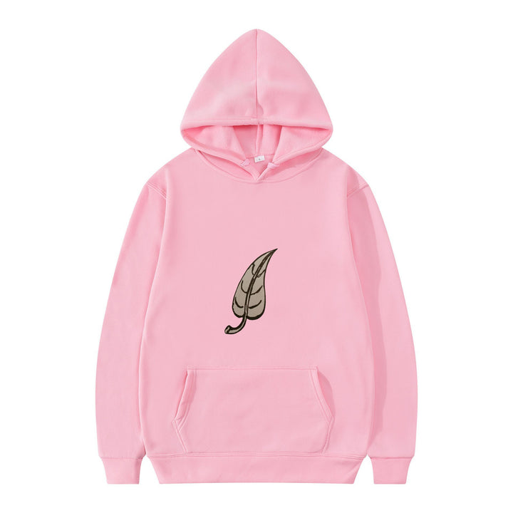 Women's hoodie with original leaf print Lisslune