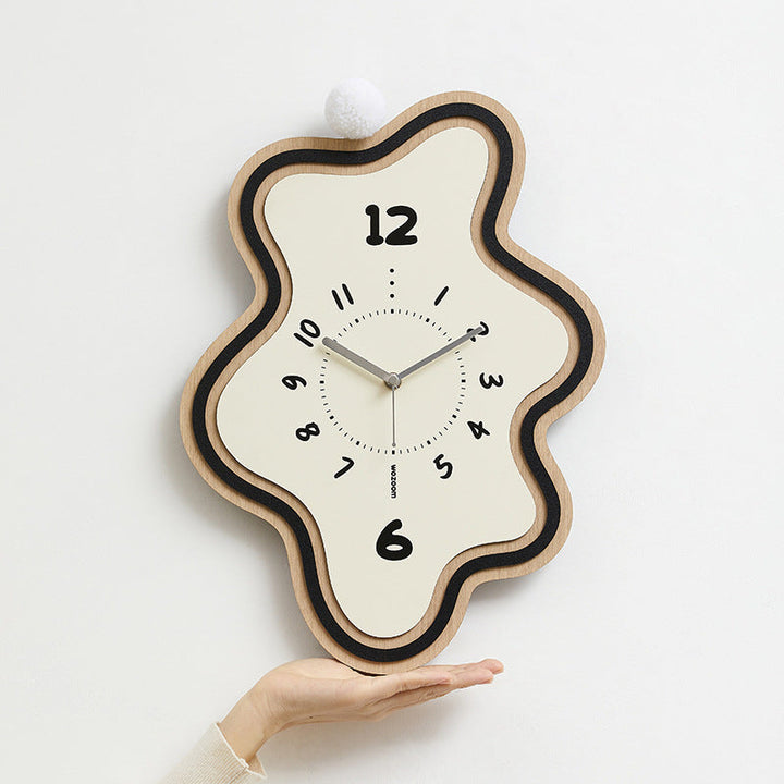 Lisslune | Creative irregular wall decoration Silent Clock