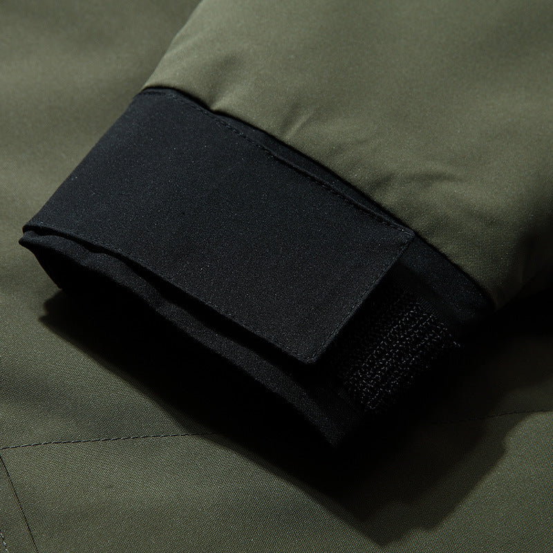 Men's technical outdoor jacket with weatherproof hood and moisture-regulating material Lisslune