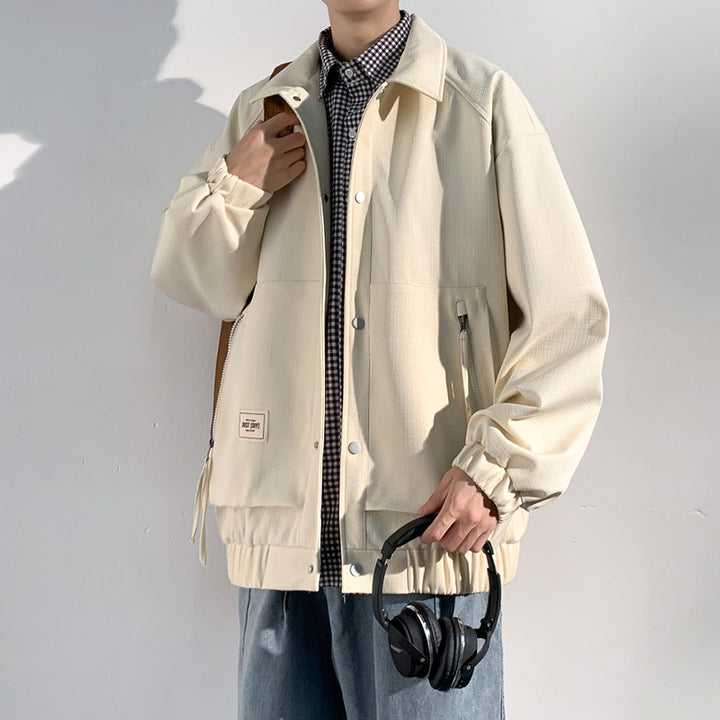 Men's Loose Utility Jacket Lisslune