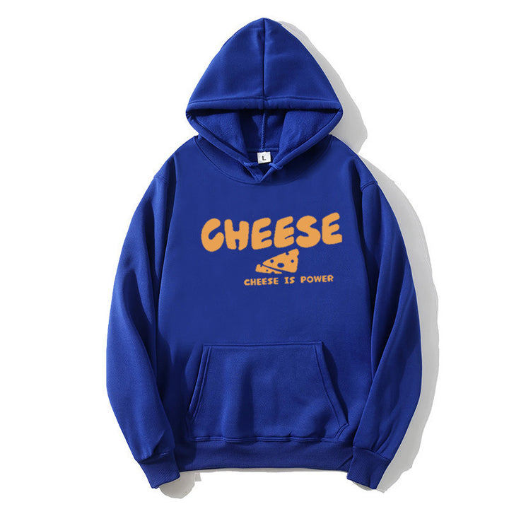 Women's hoodie with humorous cheese design Lisslune