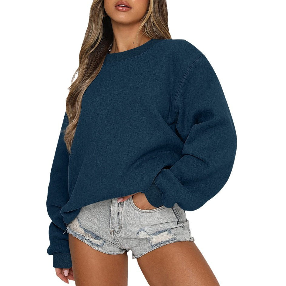Women's sweatshirt with high-quality cotton blend and casual design Lisslune