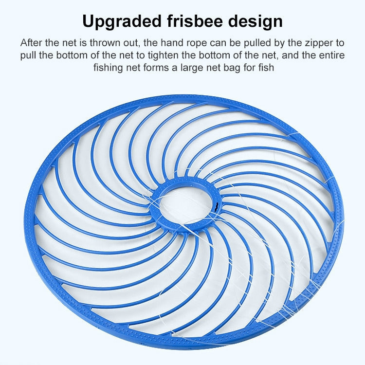 Lisslune | American Easy Throw Cast Net Fishing Mesh Fishing Tackle