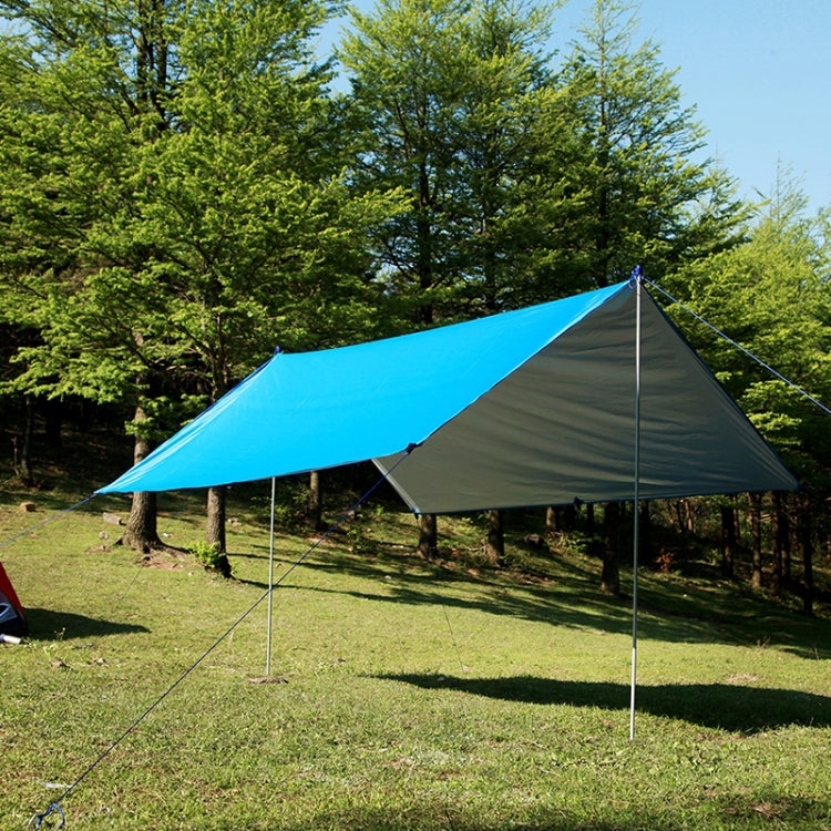 Lisslune | Multifunctional Outdoor Waterproof Sunscreen Beach Canopy Tent Sun Protection Pergola (Blue)
