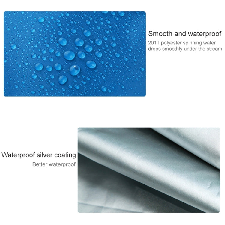 Lisslune | Multifunctional Outdoor Waterproof Sunscreen Beach Canopy Tent Sun Protection Pergola (Blue)