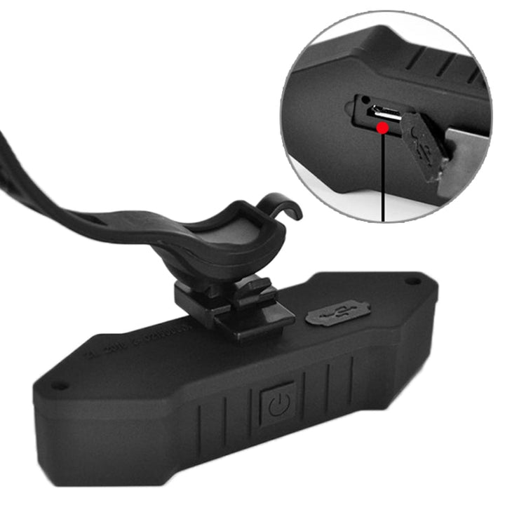 Lisslune | Bicycle Rear Light Intelligent Wireless Remote Control Flashing Light Warning Light