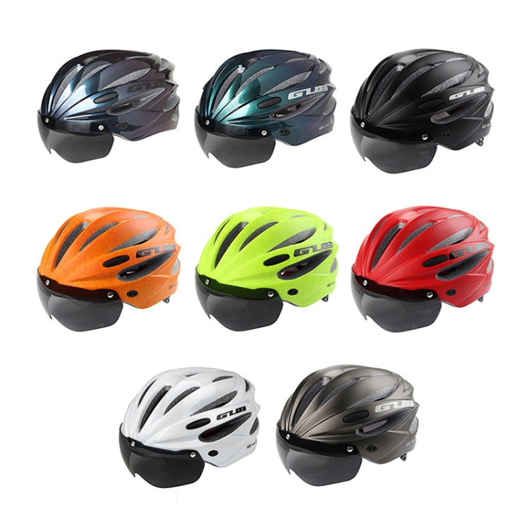 Lisslune | GUB K80 Plus Bicycle Helmet with Visor and Glasses (Black)