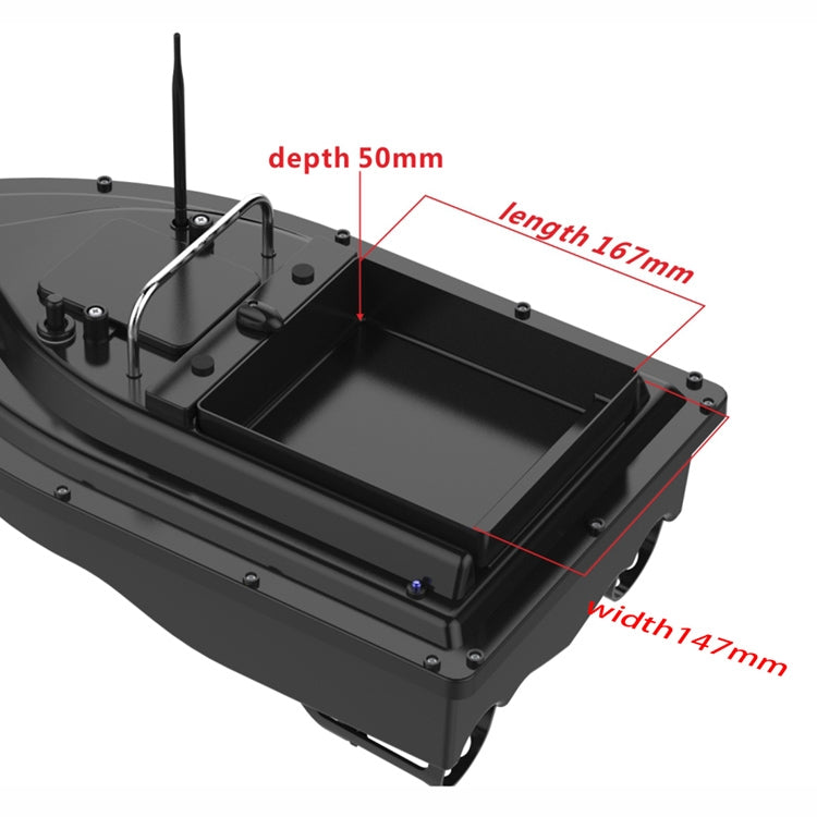 Lisslune | D16 Smart RC Fishing Bait Boat 2kg Load 500M