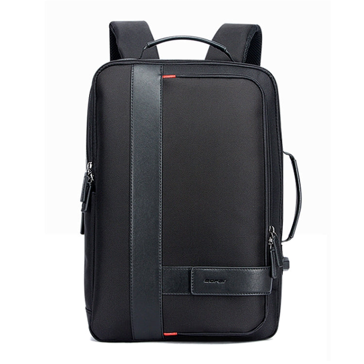 Lisslune | Bopai 751-006561 Large Capacity Business Casual Breathable Laptop Backpack with External USB Port, Size: 29 x 16 x 44 cm (Black)