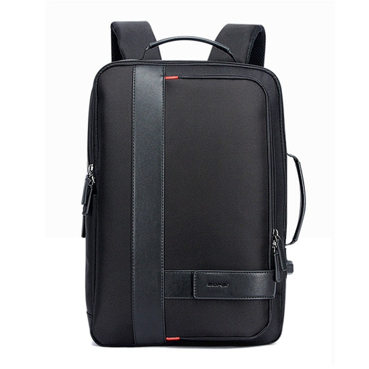 Lisslune | Bopai 751-006561 Large Capacity Business Casual Breathable Laptop Backpack with External USB Port, Size: 29 x 16 x 44 cm (Black)