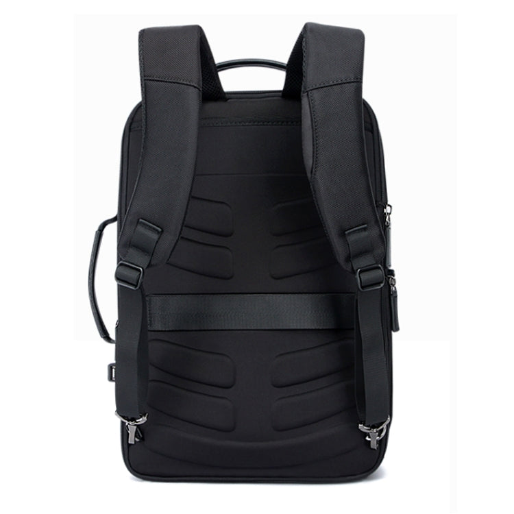 Lisslune | Bopai 751-006561 Large Capacity Business Casual Breathable Laptop Backpack with External USB Port, Size: 29 x 16 x 44 cm (Black)