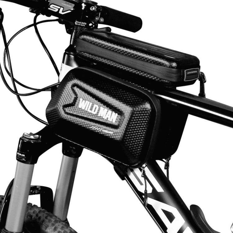 Lisslune | WILD MAN E6S Waterproof Front Bag Touchscreen MTB Bag Large Capacity Bicycle Tube Bag Riding Accessories