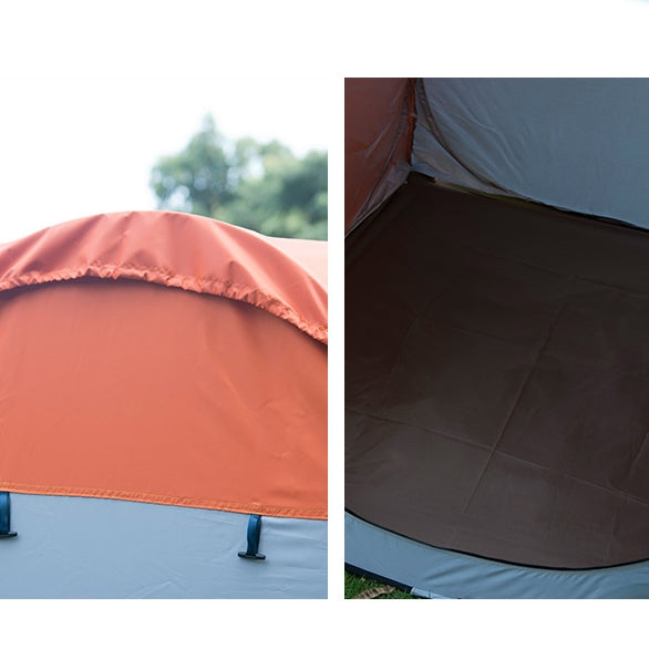 Lisslune | Clothing Change Tent with Window, Single, Size: 190x120x120cm (Orange)