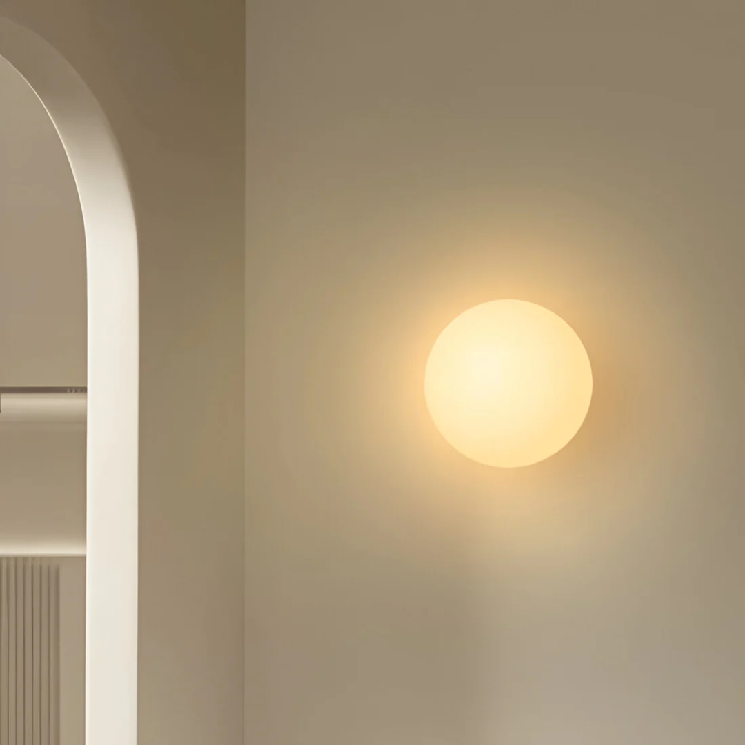 Lisslune | Modern Glass Wall Light for Elegant Ambient Lighting