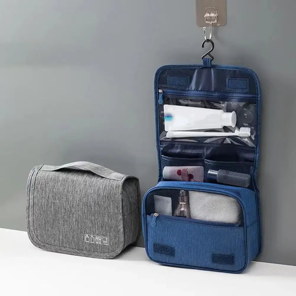 Lisslune | CompactCare Toiletry Bag – Foldable, Water-Repellent and Practical for Travel