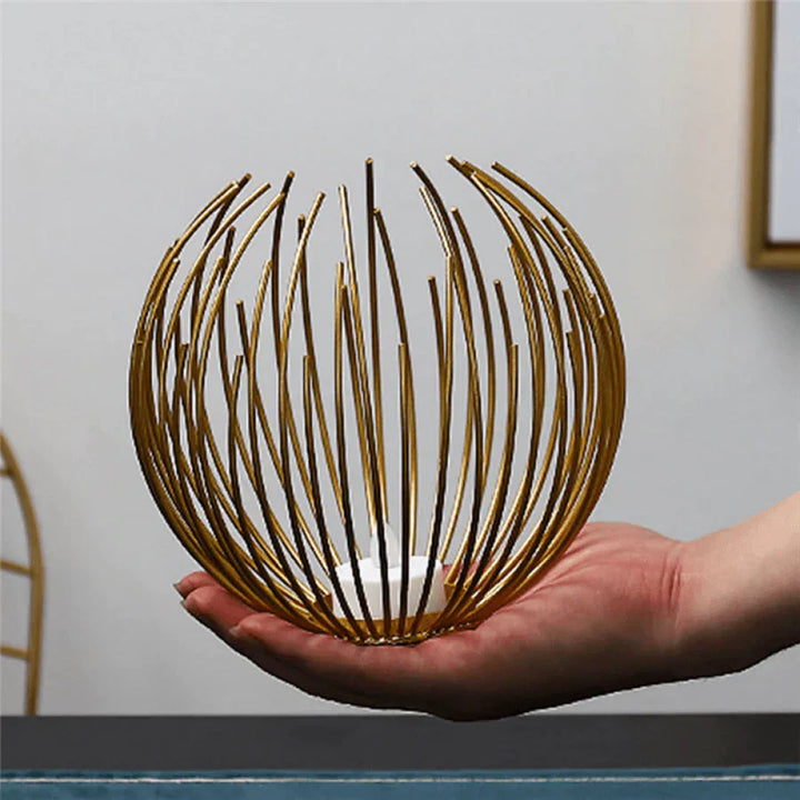Lisslune | Candlenest braided basket candle holder