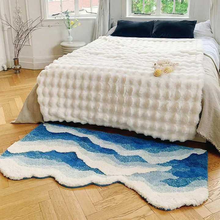 Lisslune | Ocean Wave Rug