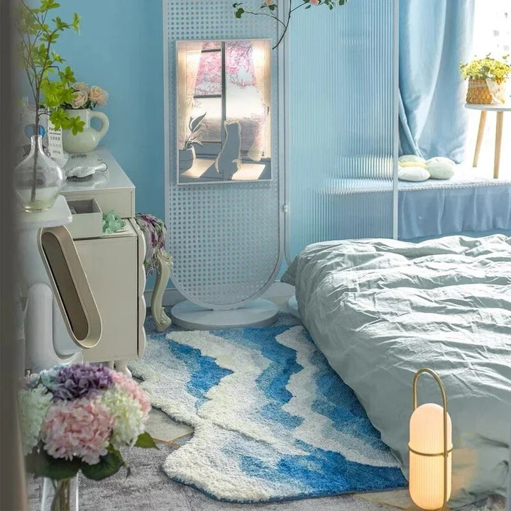 Lisslune | Ocean Wave Rug