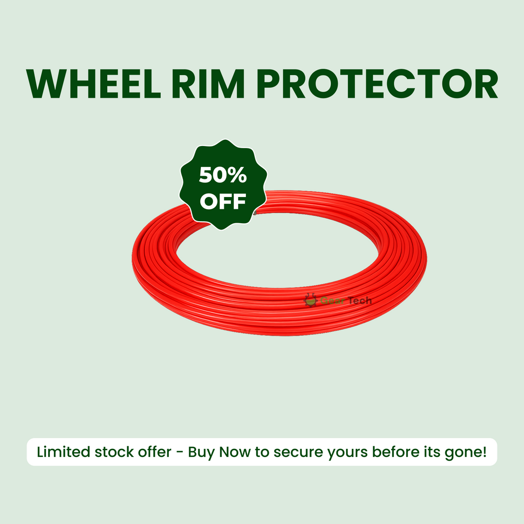 Lisslune | Wheel Rim Protector | High Adhesion, Easy Installation & Curb Scrape Prevention for Flashy Automobile Rims