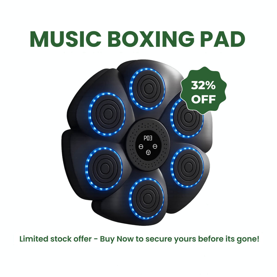 Lisslune | Music Boxing Pad with Targeting Features – Ultimate Punch Machine for Boxing Fitness