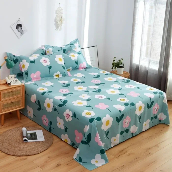 Lisslune | Olira Cotton Bed Cover – Soft, Breathable Comfort