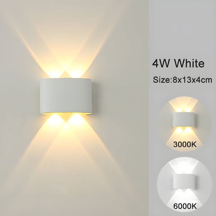 Lisslune | LED wall-mounted lights for indoor and outdoor areas
