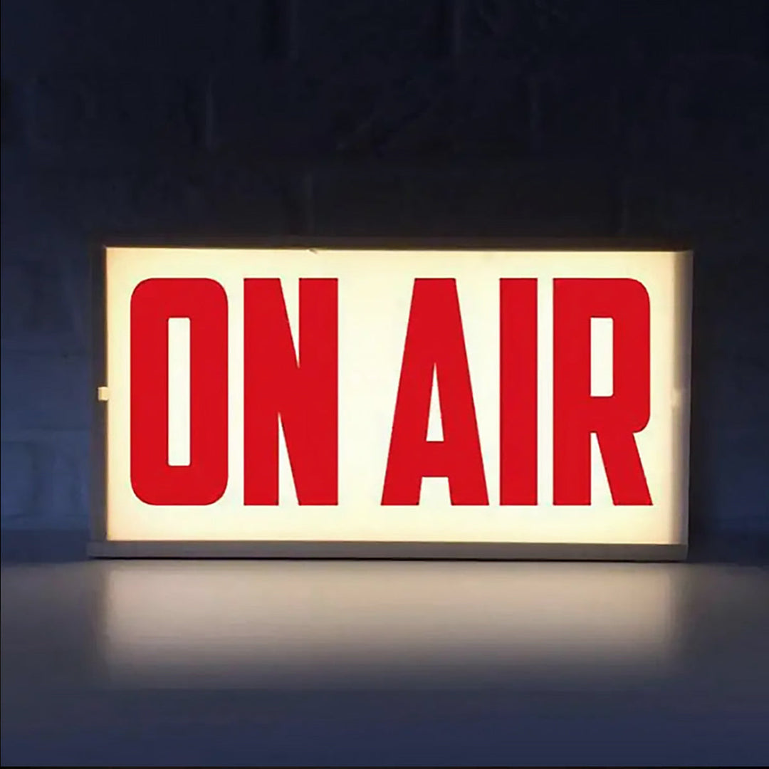 Lisslune | On Air Sign Retro Light Box Table Lamp