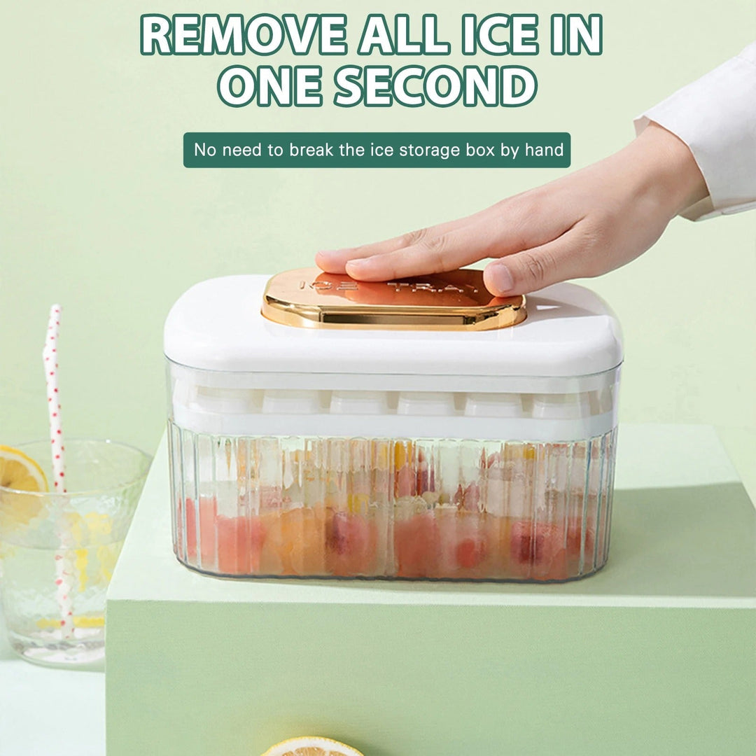 Lisslune | One-Press Ice Cube Maker Box