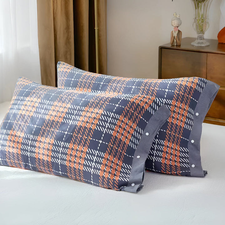 Lisslune | Pure Cotton Buttoned Pillowcase