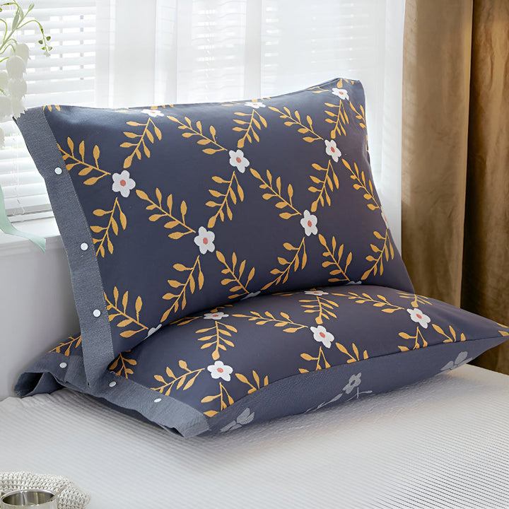 Lisslune | Pure Cotton Buttoned Pillowcase