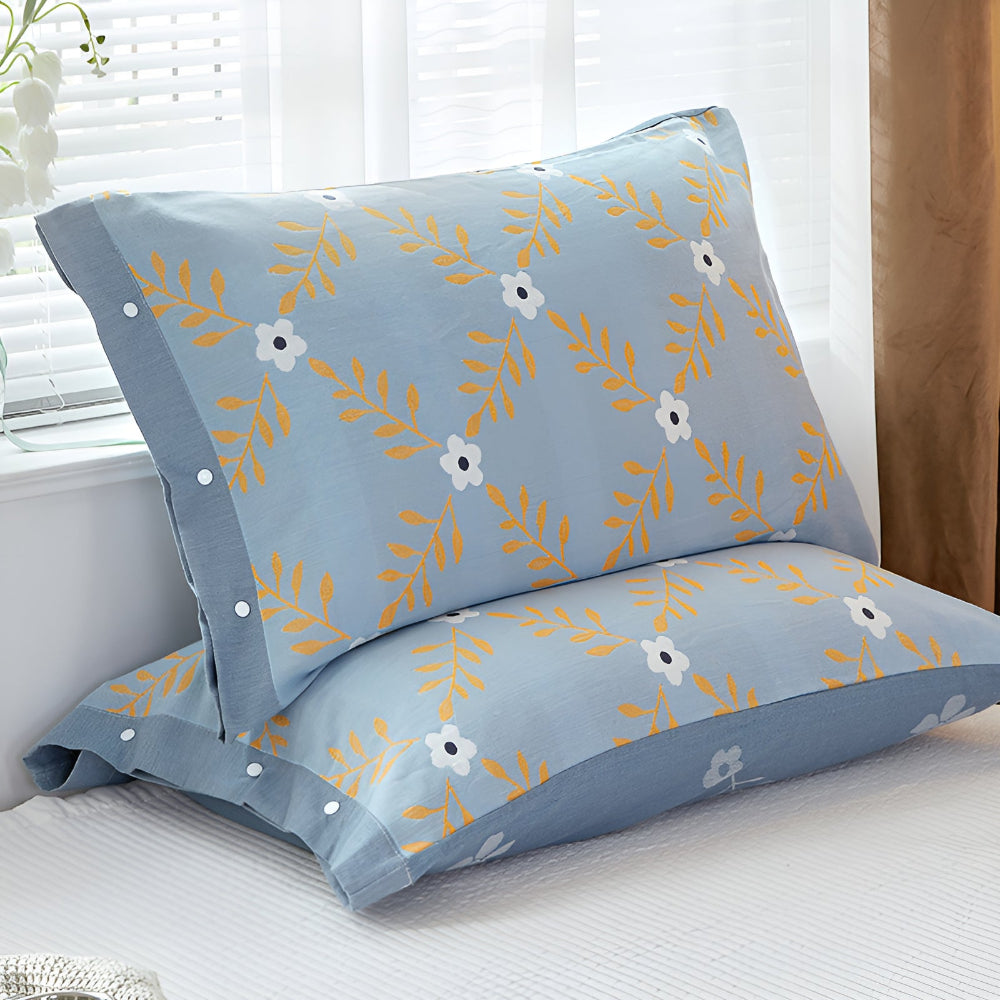 Lisslune | Pure Cotton Buttoned Pillowcase