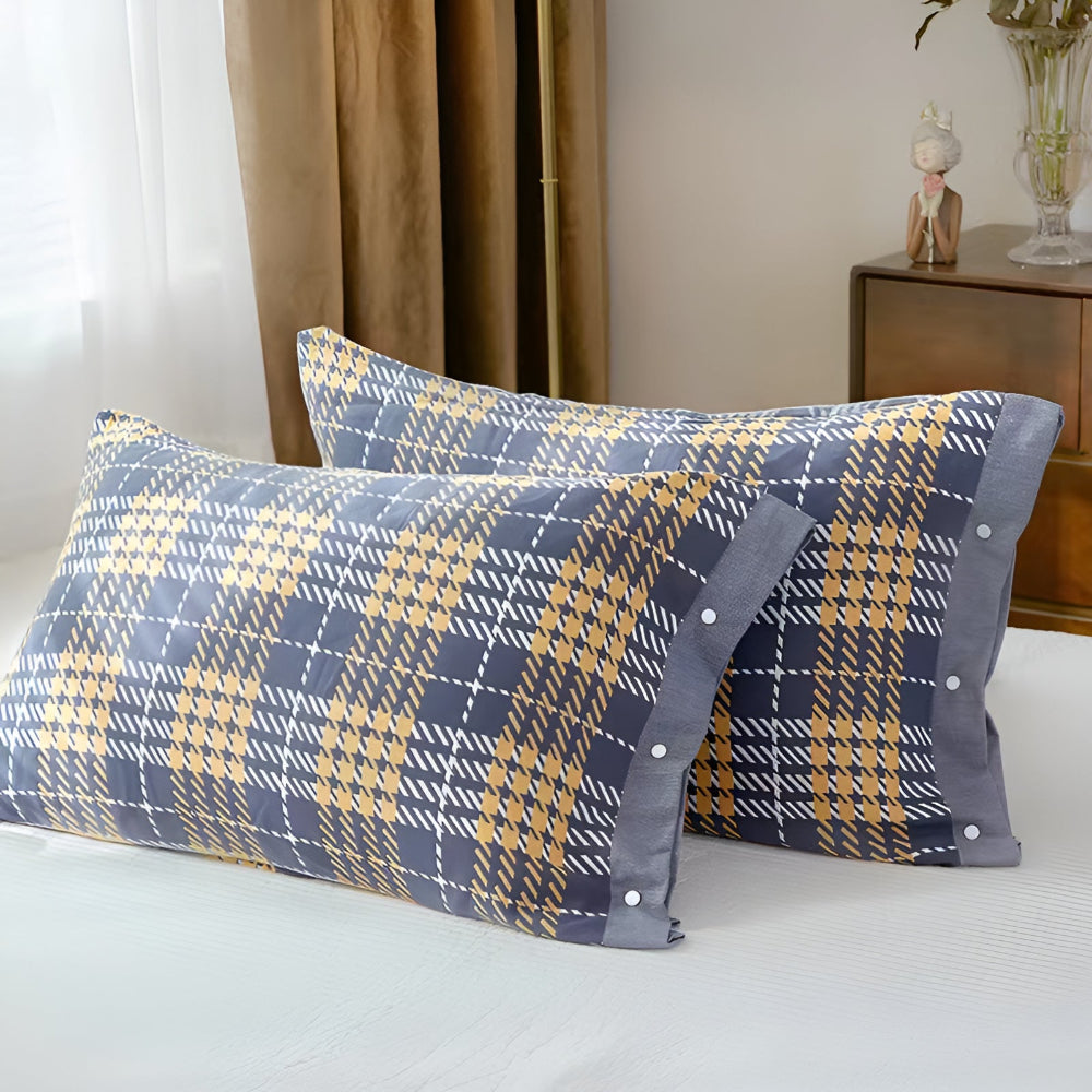 Lisslune | Pure Cotton Buttoned Pillowcase