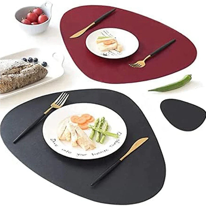 Lisslune | Irregular Placemat Leather
