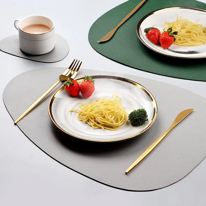 Lisslune | Irregular Placemat Leather