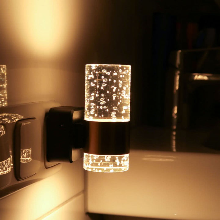 Lisslune | LumiKristall Plug-in Wall Lamp with Light Sensor