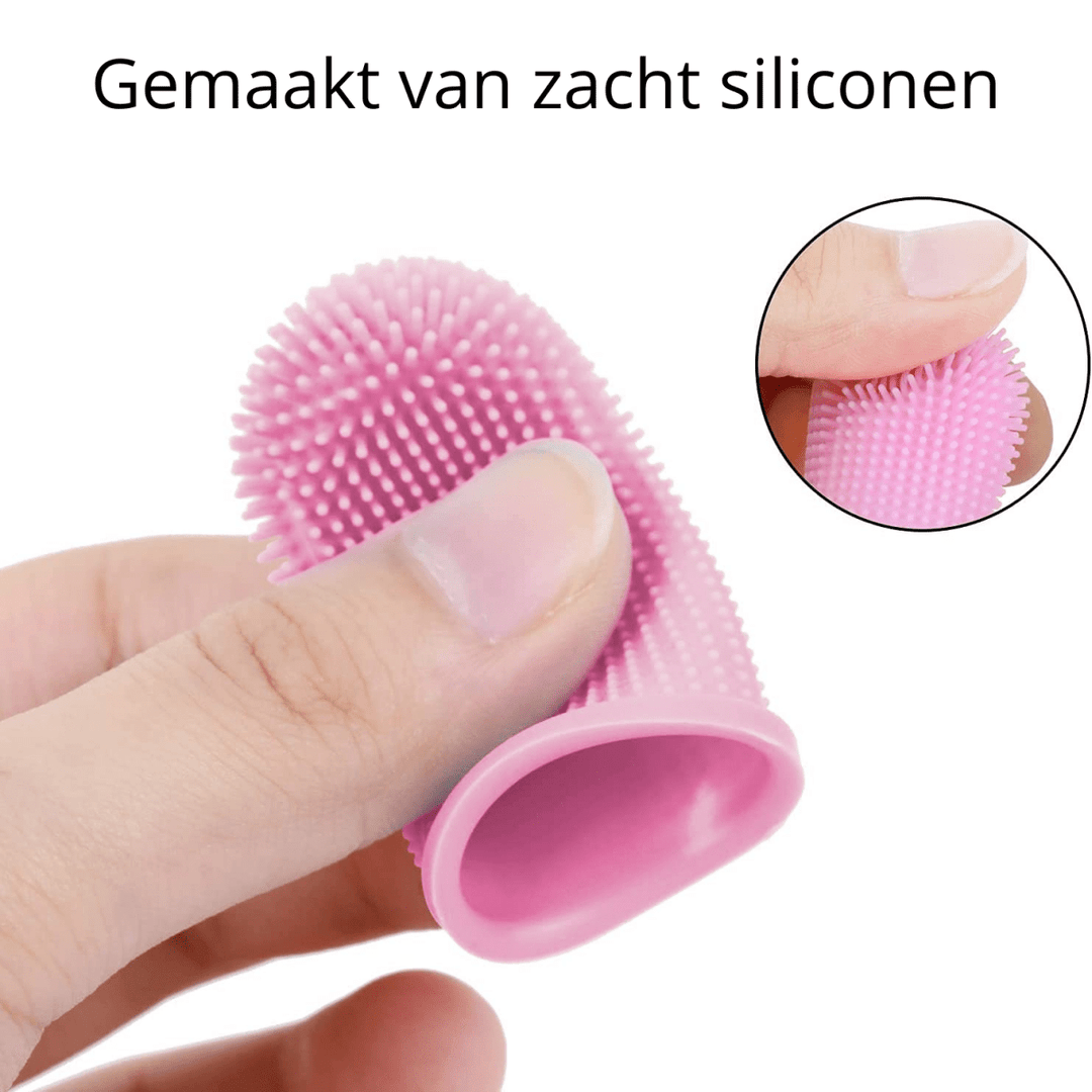 Lisslune | PAWCLEAN PRO – 360° Silicone Finger Toothbrush for Stress-Free Dental Care for Dogs