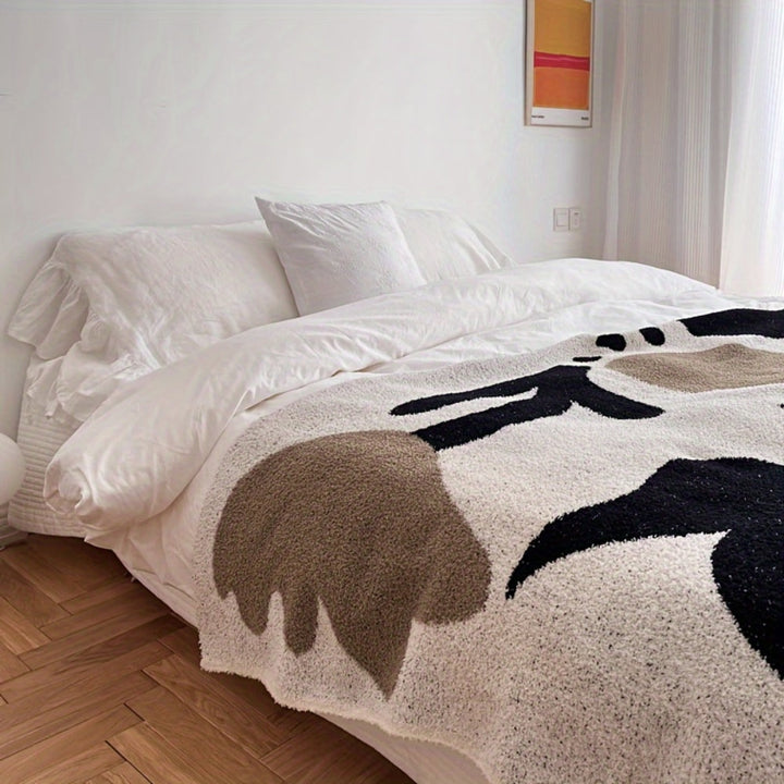 Lisslune | Onyx Cozy All-Season Travel Bed Blanket