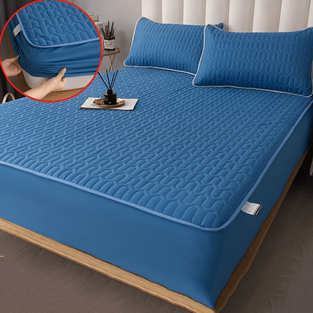 Lisslune | FlexiBed Mattress Protector – Waterproof, Breathable & Washable with Elastic Fit
